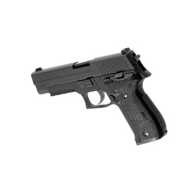 Pistola Airsoft GBB WE P226R Full Metal Preta - fotografia 2