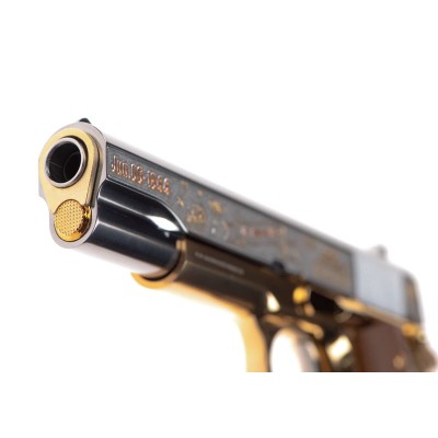 Pistola Airsoft GBB G&G GPM1911 D-Day Limited Version Preta - fotografia 4