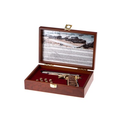 Pistola Airsoft GBB G&G GPM1911 D-Day Limited Version Preta - fotografia 8