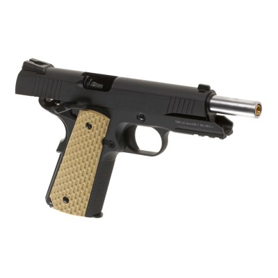 Pistola Airsoft GBB WE Desert Warrior 5.1 Full Metal Preta - fotografia 3
