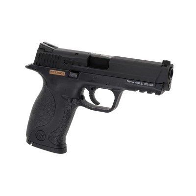 Pistola Airsoft GBB WE M&P Metal Version Preta - vista do produto