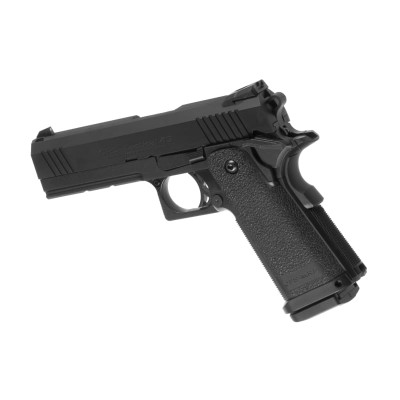 Pistola Airsoft GBB Tokyo Marui Hi-Capa 4.3 Preta - fotografia 2