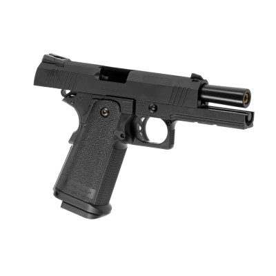 Pistola Airsoft GBB Tokyo Marui Hi-Capa 4.3 Preta - fotografia 3