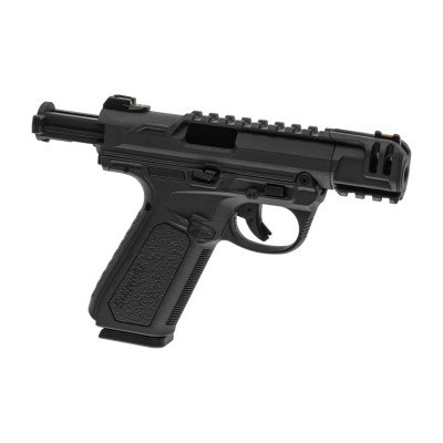 Pistola Airsoft GBB Action Army AAP01C Full Auto / Semi Auto Preta - fotografia 3