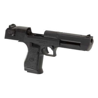 Pistola Airsoft GBB WE Desert Eagle .50 AE Full Metal Preta - fotografia 3