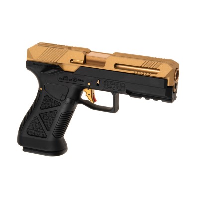 HFC AG-17 Metal Version GBB Gold Airsoft Pistol - product view