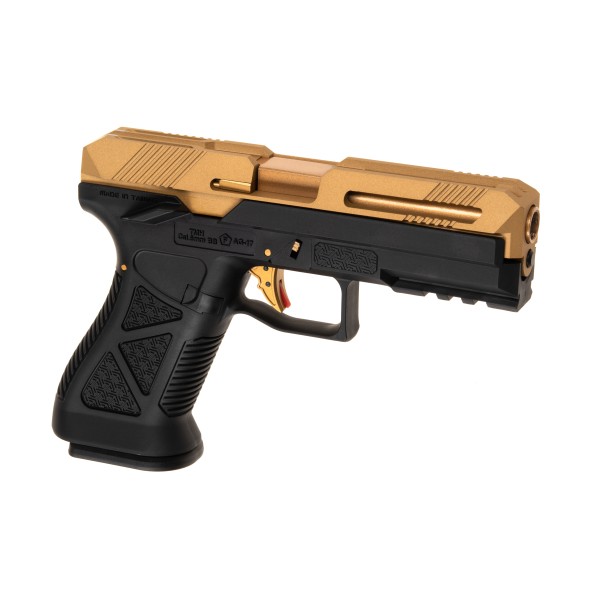 Pistola GBB AG-17 Metal Version Dourada [HFC]