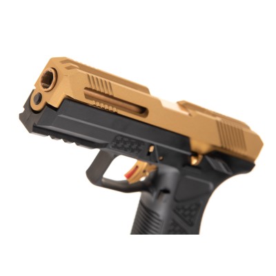 HFC AG-17 Metal Version GBB Gold Airsoft Pistol - photo 4