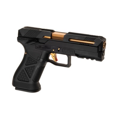 HFC AG-17 Metal Version GBB Black Airsoft Pistol - product view