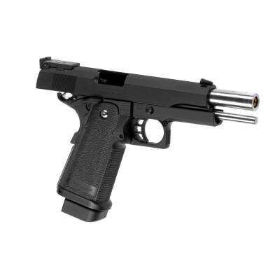 Pistola Airsoft GBB Tokyo Marui Hi-Capa 5.1 Preta - fotografia 3