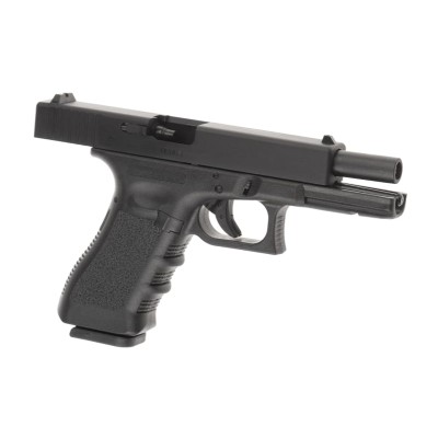 Pistola Airsoft GBB Glock G17 Metal Version Preta - fotografia 3