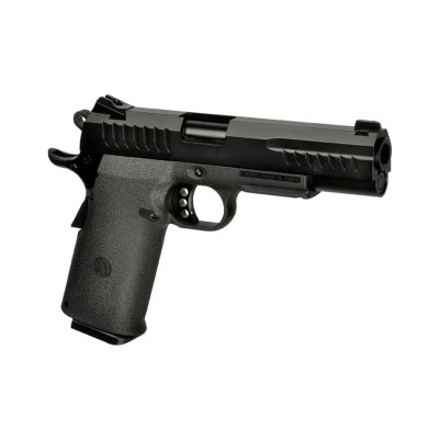 Pistola Airsoft GBB KJ Works KP-08 Full Metal Preta - vista do produto