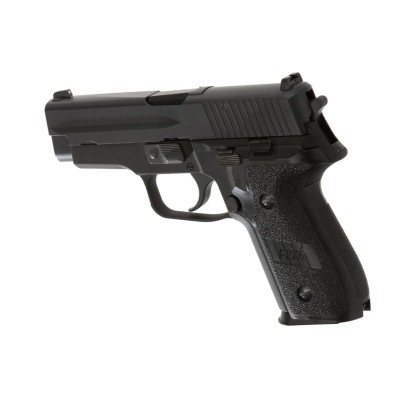 Pistola Airsoft GBB WE P228 Full Metal Preta - fotografia 2