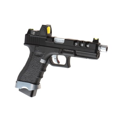Vorsk EU7 Vented + BDS GBB Black Airsoft Pistol - product view