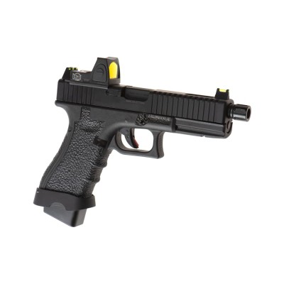 Vorsk EU7 + BDS GBB Black Airsoft Pistol - product view