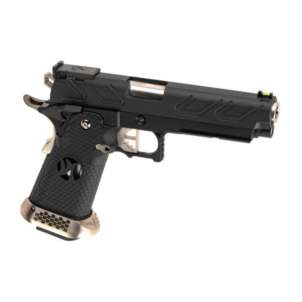 GBB Airsoft Pistol HX2302 Full Metal Black [AW Custom]