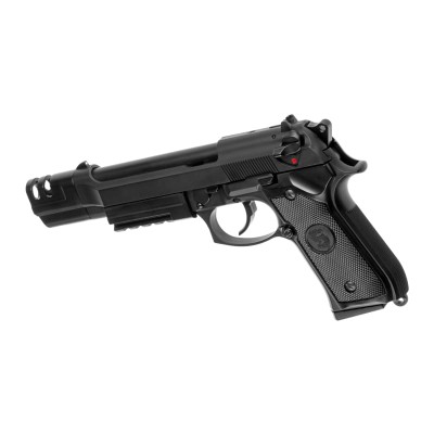 Pistola Airsoft GBB LS M9 Tactical Preta - fotografia 2