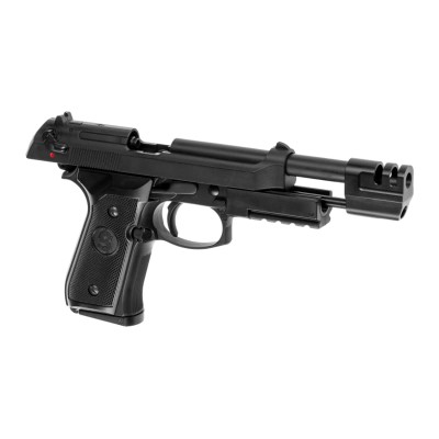 Pistola Airsoft GBB LS M9 Tactical Preta - fotografia 3
