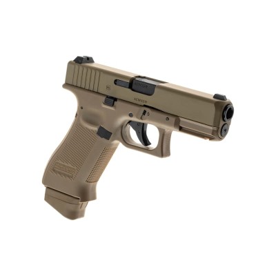 Pistola Airsoft GBB CO₂ Glock G19X Metal Version Coyote - vista do produto