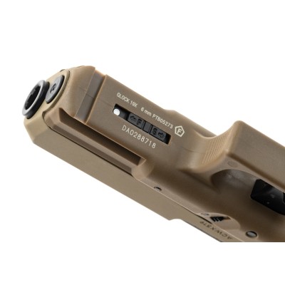 Glock Glock G19X Metal Version CO₂ Tan Airsoft Pistol - photo 5