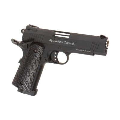 Pistola Airsoft GBB CO₂ HFC HG-171 Metal Version Preta - vista do produto