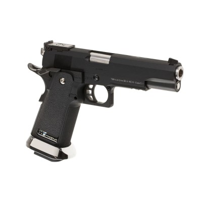WE Hi-Capa 5.1 R1 Full Metal GBB Black Airsoft Pistol - product view