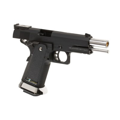 WE Hi-Capa 5.1 R1 Full Metal GBB Black Airsoft Pistol - photo 3