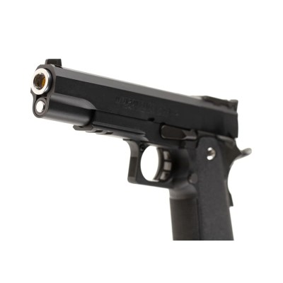 WE Hi-Capa 5.1 R1 Full Metal GBB Black Airsoft Pistol - photo 4