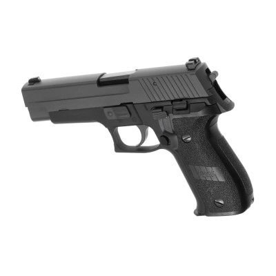 Pistola Airsoft GBB WE P226 Full Metal Preta - fotografia 2