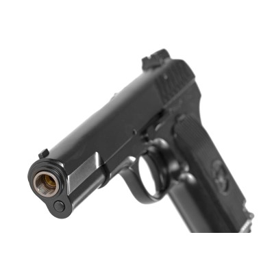 Pistola Airsoft GBB WE TT-33 Full Metal Preta - fotografia 4