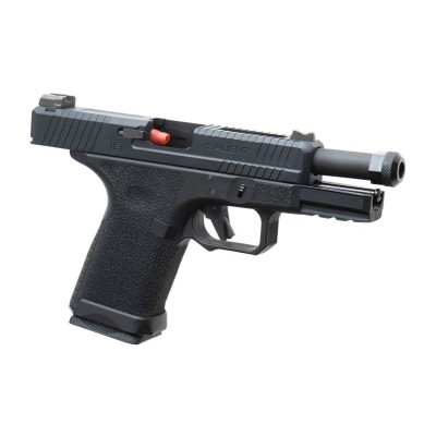 Pistola Airsoft GBB Salient Arms BL0201 BLU Compact Metal Version Preta - fotografia 3