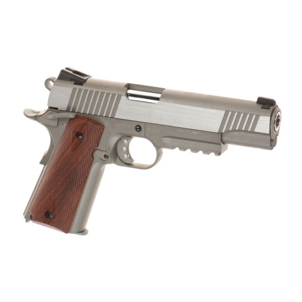 CO2 GBB Airsoft Pistol TAC 1911 Full Metal Silver [KWC]