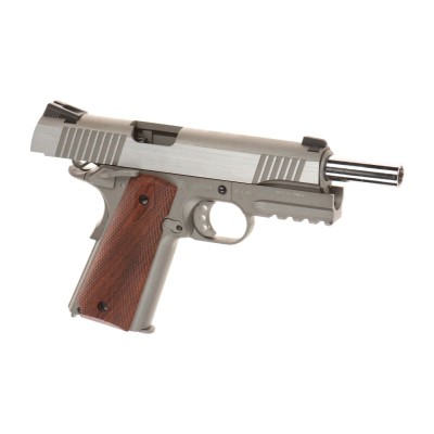 KWC TAC 1911 Full Metal CO₂ Silver Airsoft Pistol - photo 3
