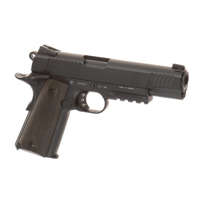 Pistola Airsoft GBB CO₂ KWC TAC 1911 Full Metal Preta - vista do produto