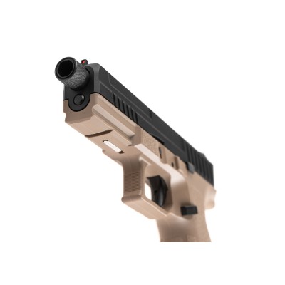 Pistola Airsoft GBB KJ Works KP-13 TBC Metal Version Coyote - fotografia 4