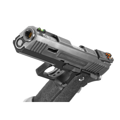WE Hi-Capa 4.3 Force Full Metal GBB Silver Airsoft Pistol - photo 4