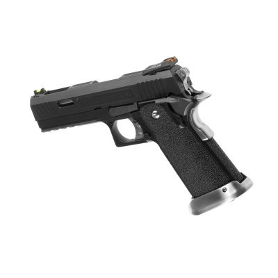 Pistola Airsoft GBB WE Hi-Capa 4.3 Force Full Metal Preta - fotografia 2
