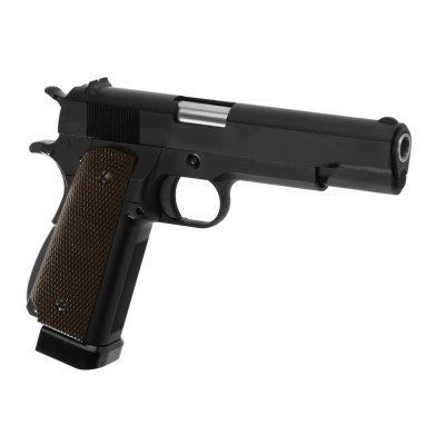 WE M1911 A1 Full Metal CO₂ Black Airsoft Pistol - product view