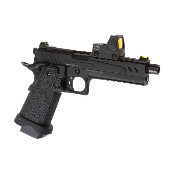 Pistola GBB Hi-Capa 5.1 Split Slide + BDS Preta [Vorsk]