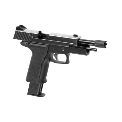 Pistola Airsoft GBB WE P226 Virus Full Metal Bicolor - fotografia 3