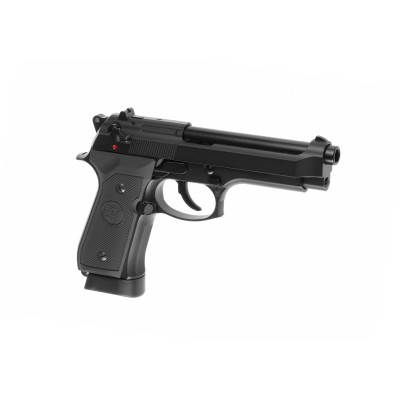 Pistola Airsoft GBB CO₂ KJ Works M9 Full Metal Preta - vista do produto