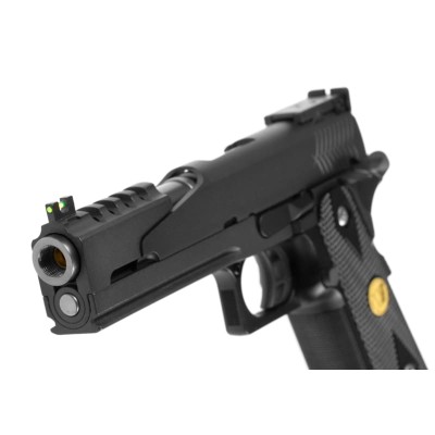 WE Hi-Capa 5.1 Full Metal Dragon CO₂ Black Airsoft Pistol - photo 4