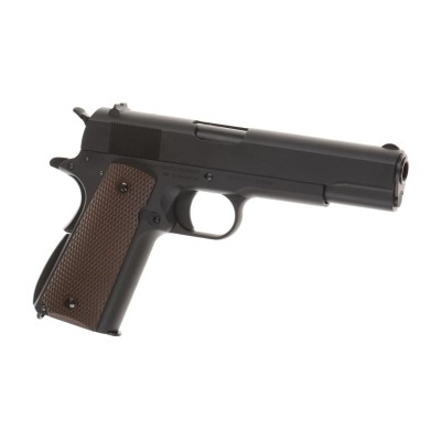 Pistola Airsoft GBB AW Custom Colt M1911 Full Metal Preta - vista do produto