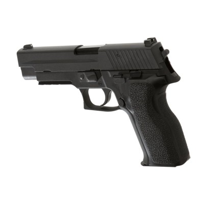 Pistola Airsoft GBB WE P226R E2 Full Metal Preta - fotografia 2