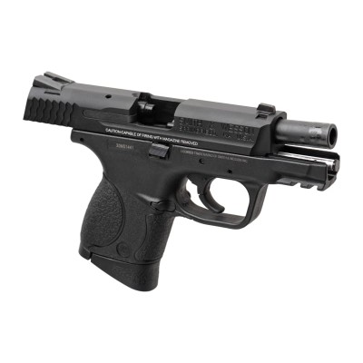 Pistola Airsoft GBB Smith & Wesson M&P9 Compact Metal Version Preta - fotografia 3