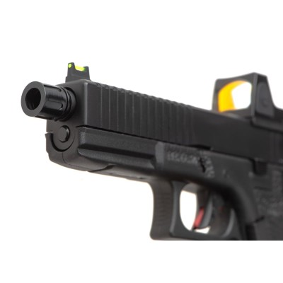 Pistola Airsoft GBB Vorsk EU8 + BDS Preta - fotografia 4