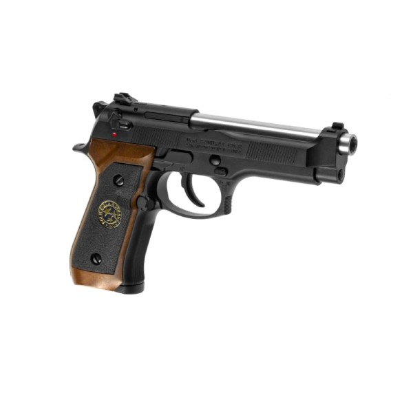 GBB Airsoft Pistol M92 Samurai Edge Biohazard Full Metal Black [WE]