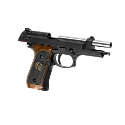 WE M92 Samurai Edge Biohazard Full Metal GBB Black Airsoft Pistol - photo 3