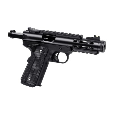 Pistola Airsoft GBB WE Galaxy 1911 Series Preta - fotografia 3