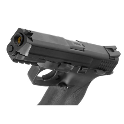 WE M&P Full Auto Metal Version GBB Black Airsoft Pistol - photo 4